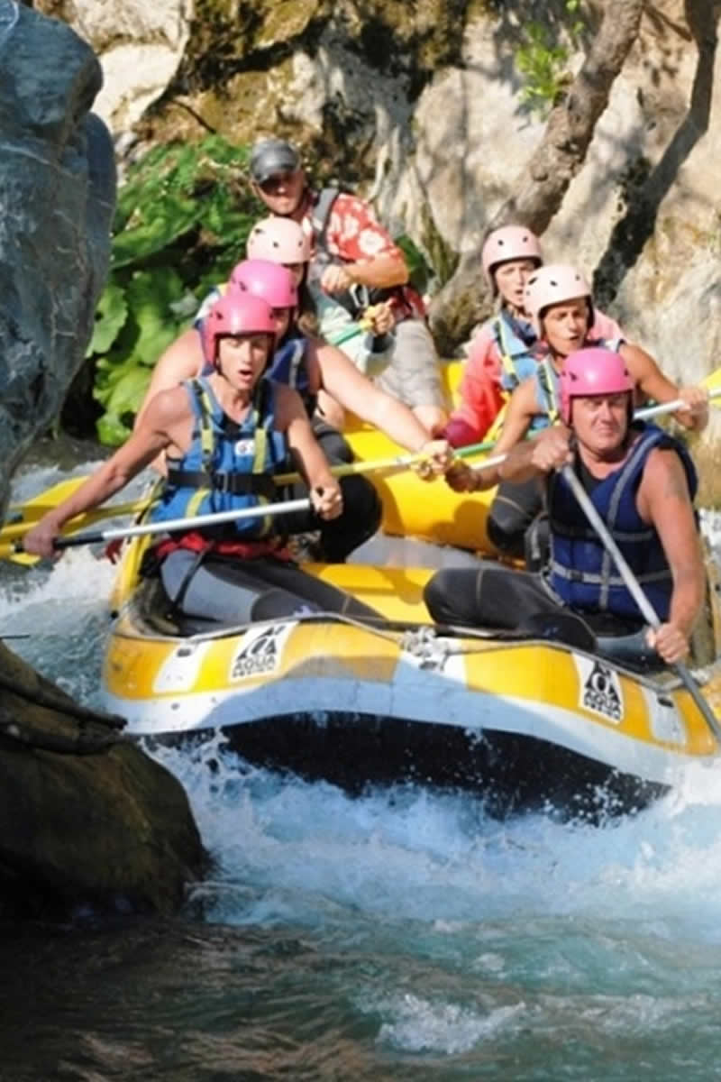 Rafting sul fiume Lao